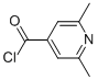 4-Pyridine carbonylchloride,2,6-dimethyl-(9ci) Structure,87647-00-5Structure