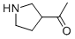 Pyrrolidin-3-yl-ethanone hydrochloride Structure,876505-26-9Structure