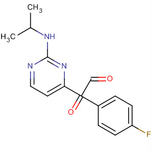 1-(4-氟苯基)-2-(2-(異丙基氨基)嘧啶-4-基)乙烷-1,2-二酮結(jié)構(gòu)式_876521-37-8結(jié)構(gòu)式