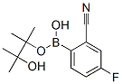 Boronic acid, B-(2-cyano-4-fluorophenyl)- Structure,876601-43-3Structure