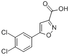 5-(3,4-Dichloro-phenyl)-isoxazole-3-carboxylic acid Structure,876710-49-5Structure