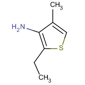 (9ci)-2-乙基-4-甲基-3-噻吩胺結(jié)構(gòu)式_87675-36-3結(jié)構(gòu)式