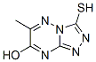 3-Mercapto-6-methyl-[1,2,4]triazolo[4,3-b][1,2,4]triazin-7-ol Structure,877-28-1Structure