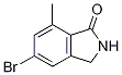 5-Bromo-7-methyl-2,3-dihydro-isoindol-1-one Structure,877149-20-7Structure