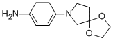 4-(1,4-Dioxa-7-azaspiro[4.4]nonan-7-yl)aniline Structure,877213-05-3Structure