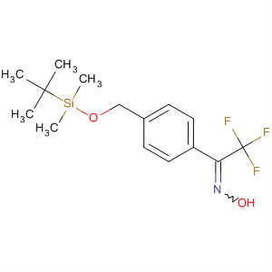 4-(2,2,2-Trifluoroethyl-1-oxime)benzyl alcohol tert-butyl(dimethyl)silyl ether Structure,87736-77-4Structure