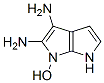 Pyrrolo[2,3-b]pyrrole-2,3-diamine, 1,6-dihydro-1-hydroxy- Structure,877396-80-0Structure