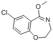 7-Chloro-2,3-dihydro-5-methoxybenzo[f][1,4]oxazepine Structure,877402-54-5Structure