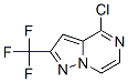 4-Chloro-2-trifluoromethylpyrazolo[1.5-a]pyrazine Structure,877402-79-4Structure