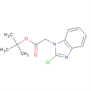 Tert-butyl 2-(2-chloro-1h-benzo[d]imidazol-1-yl)acetate Structure,877623-40-0Structure