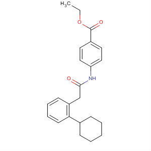 4-(2-Cyclohexyl-2-phenyl-acetylamino)-benzoic acid ethyl ester Structure,877626-34-1Structure