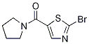 (2-Bromo-thiazol-5-yl)-pyrrolidin-1-yl-methanone Structure,877675-06-4Structure