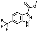 6-Trifluoromethyl-1h-indazole-3-carboxylic acid methyl ester Structure,877773-17-6Structure