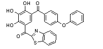 [5-(Benzothiazole-2-carbonyl)-2,3,4-trihydroxy-phenyl]-(4-phenoxy-phenyl)-methanone Structure,877878-47-2Structure