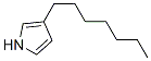 3-Heptylpyrrole Structure,878-11-5Structure