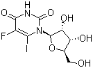 5-氟-6-碘尿苷結(jié)構(gòu)式_87818-06-2結(jié)構(gòu)式