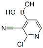 2-Chloro-3-cyanopyridine-4-boronic acid Structure,878194-88-8Structure