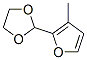 1,3-Dioxolane,2-(3-methyl-2-furanyl)- Structure,878285-40-6Structure