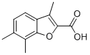 3,6,7-Trimethyl-1-benzofuran-2-carboxylic acid Structure,878417-05-1Structure