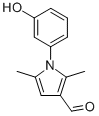 1-(3-Hydroxy-phenyl)-2,5-dimethyl-1H-pyrrole-3-carbaldehyde Structure,878424-24-9Structure