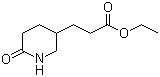 3-(6-氧代哌啶-3-基)丙酸乙酯結(jié)構(gòu)式_87850-83-7結(jié)構(gòu)式