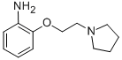 2-(2-(Pyrrolidin-1-yl)ethoxy)aniline Structure,878733-59-6Structure