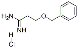 3-Benzyloxy-propionamidine hcl Structure,878774-08-4Structure