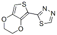 1,3,4-Thiadiazole,2-(2,3-dihydrothieno[3,4-b]-1,4-dioxin-5-yl)- Structure,878801-63-9Structure