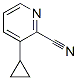 3-Cyclopropylpyridine-2-carbonitrile Structure,878805-22-2Structure