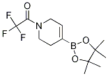 2,2,2-三氟-1-(4-(4,4,5,5-四甲基-1,3,2-二噁硼烷-2-基)-5,6-二氫吡啶-1(2H)-基)乙酮結(jié)構(gòu)式_878805-74-4結(jié)構(gòu)式