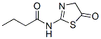 Butanamide,n-(4,5-dihydro-5-oxo-2-thiazolyl)- Structure,878893-14-2Structure