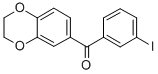 3,4-(乙烯二氧基)-3-碘苯甲酮結(jié)構(gòu)式_878969-65-4結(jié)構(gòu)式