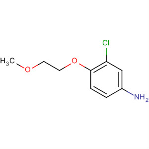 3-Chloro-4-(2-methoxyethoxy)benzenamine Structure,879047-68-4Structure