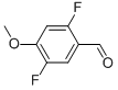 2,5-Difluoro-4-methoxybenzaldehyde Structure,879093-08-0Structure