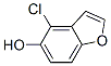 4-Chloro-1-benzofuran-5-ol Structure,879093-12-6Structure