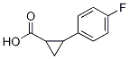 2-(4-Fluorophenyl)cyclopropanecarboxylic acid Structure,879324-64-8Structure