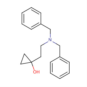 1-[2-(Dibenzylamino)ethyl]cyclopropanol Structure,879514-74-6Structure