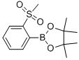 4,4,5,5-Tetramethyl-2-[2-(methylsulfonyl)phenyl]-1,3,2-dioxaborolane Structure,879648-22-3Structure