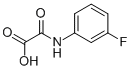 [(3-Fluorophenyl)amino](oxo)acetic acid Structure,87967-27-9Structure