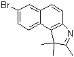 7-Bromo-1,1,2-trimethyl -1h-benzo[e]indole Structure,879713-65-2Structure