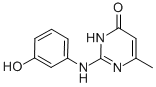 2-[(3-Hydroxyphenyl)amino]-6-methyl-4(3h)-pyrimidinone Structure,879856-94-7Structure