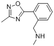 N-methyl[2-(3-methyl-1,2,4-oxadiazol-5-yl)phenyl]methylamine Structure,879896-56-7Structure