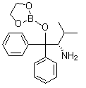 (S)-1-(1,3,2-二氧雜硼烷-2-基氧)-3-甲基-1,1-二苯基-2-丁胺結構式_879981-94-9結構式