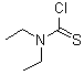 Diethylthiocarbamoyl chloride Structure,88-11-9Structure