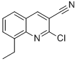 2-Chloro-8-ethylquinoline-3-carbonitrile Structure,880105-72-6Structure