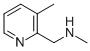 Methyl-(3-methyl-pyridin-2-ylmethyl)-amine Structure,880361-72-8Structure