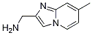 (7-Methylh-imidazo[1,2-a]pyridin-2-yl)methanamine Structure,880361-79-5Structure