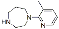 1-(3-Methylpyridin-2-yl)-1,4-diazepane Structure,880362-05-0Structure