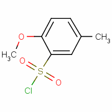 2-Methoxy-5-methylbenzenesulfonyl chloride Structure,88040-86-2Structure