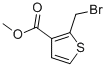 2-(Bromomethyl)-3-thiophenecarboxylic acid methyl ester Structure,88048-78-6Structure